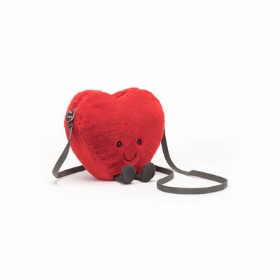 Jellycat Amuseables Heart Bag New Zealand | ESTYJ3076